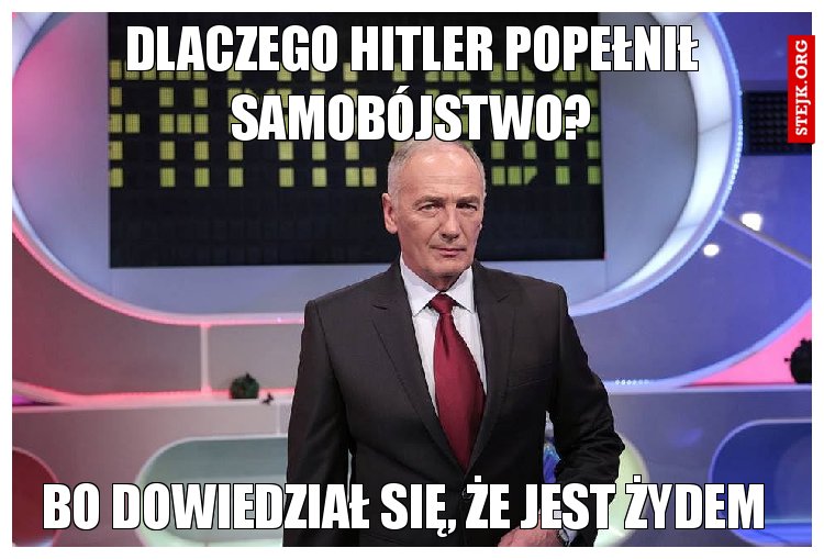 Dlaczego Hitler popełnił samobójstwo?