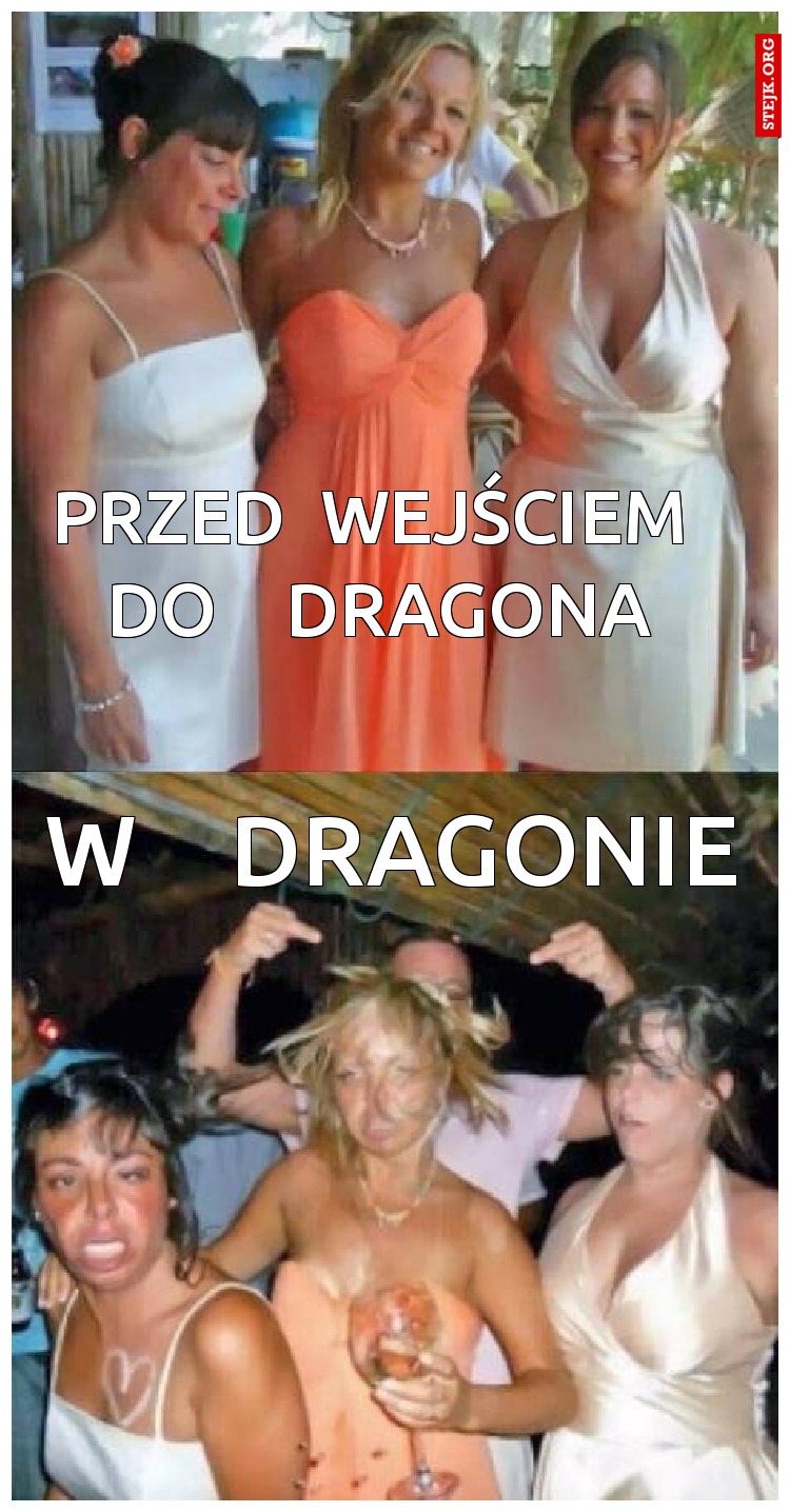 przed  wejściem  do    dragona