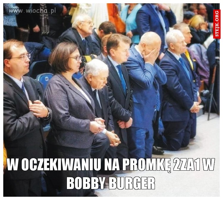 W oczekiwaniu na promkę 2za1 w Bobby Burger