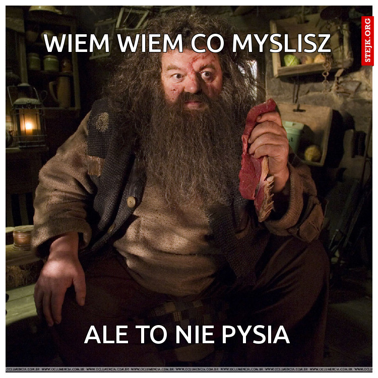 wiem wiem co myslisz