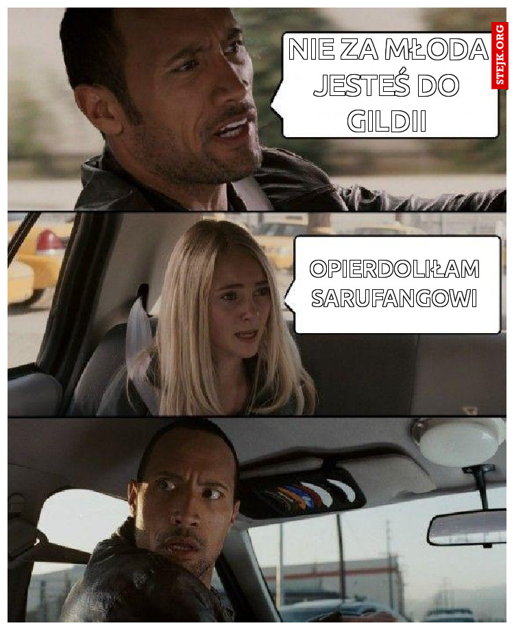 nie za młoda jesteś do gildii