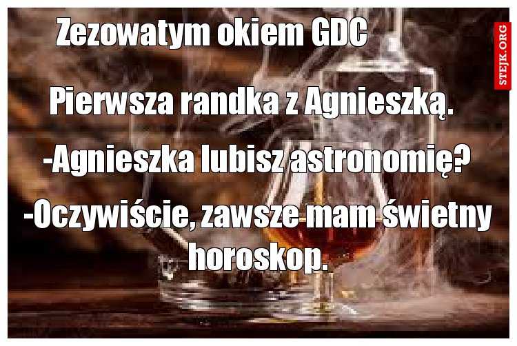 Pierwsza randka z Agnieszką.