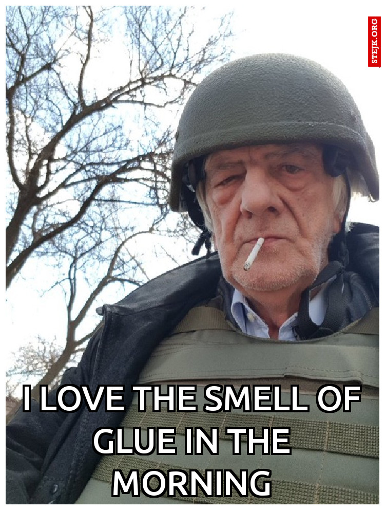 I love the smell of napalm in the morning