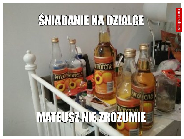 Śniadanie na dzialce