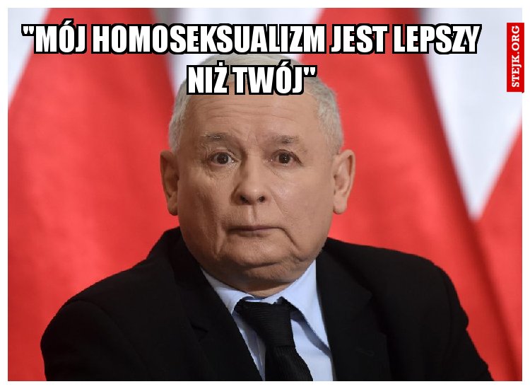 ''Mój homoseksualizm jest lepszy niż twój''