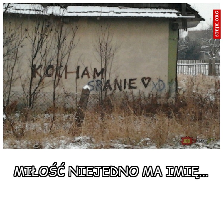 Miłość niejedno ma imię...