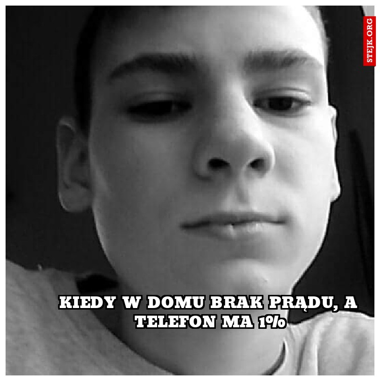 Kiedy w domu brak prądu, a telefon ma 1%