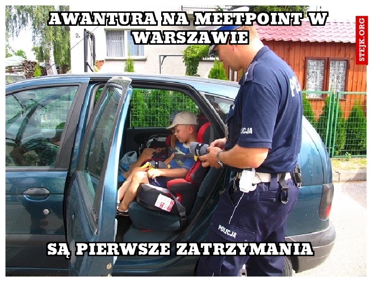 Awantura na Meetpoint w Warszawie
