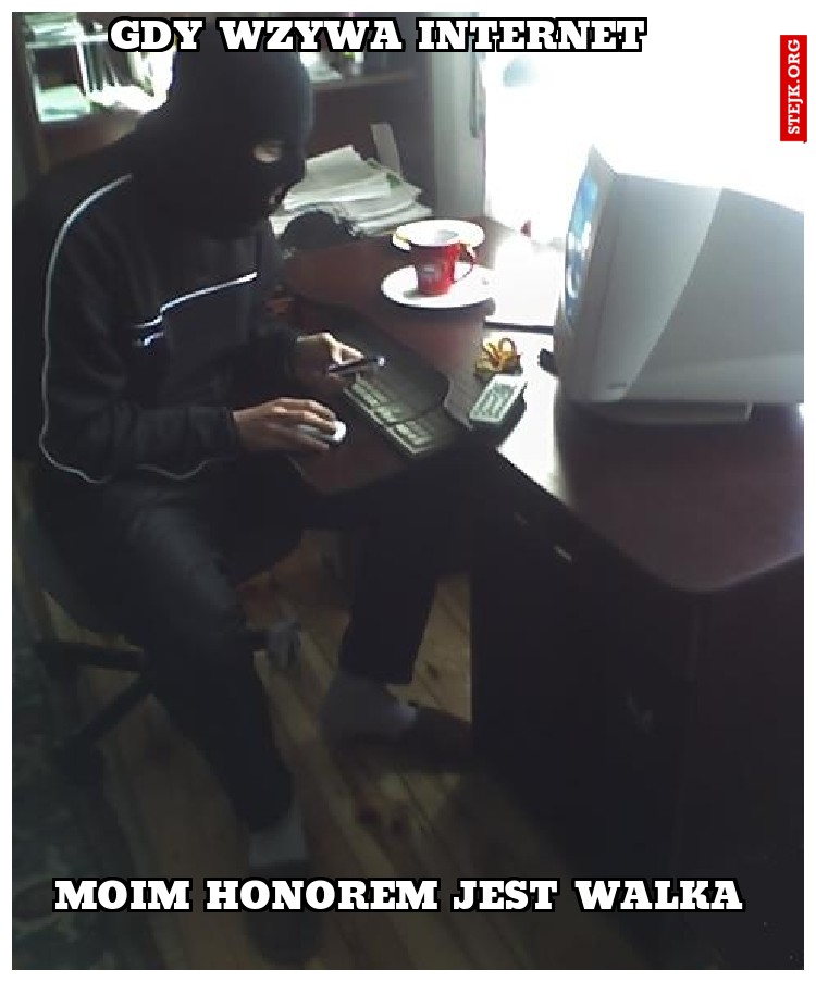 gdy wzywa internet