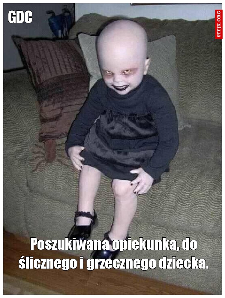 Poszukiwana opiekunka, do ślicznego i grzecznego dziecka.