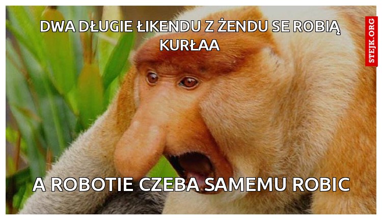 Dwa długie łikendu z żendu se robią kurłaa
