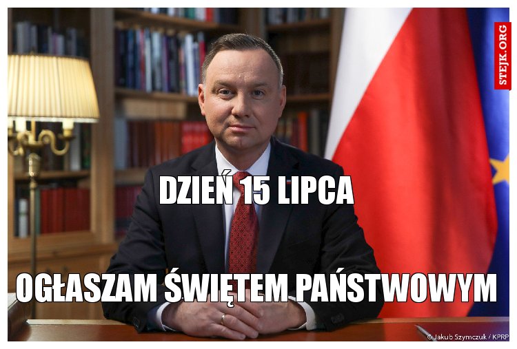 dzień 15 lipca