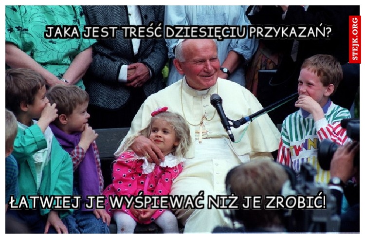 JAKA JEST TREŚĆ DZIESIĘCIU PRZYKAZAŃ?
