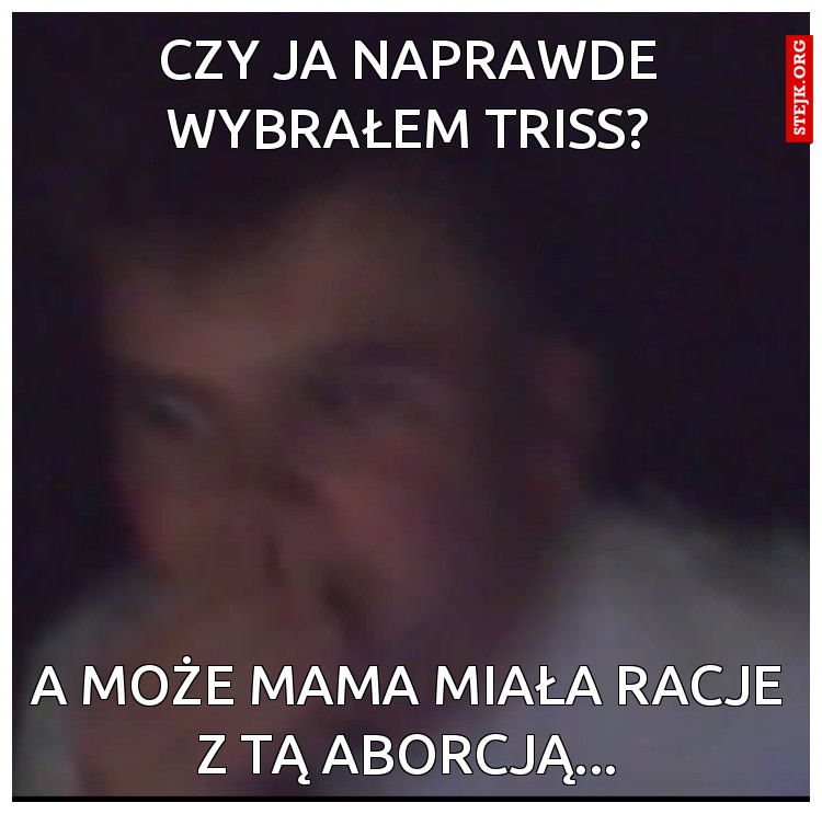 Czy ja naprawde wybrałem triss?