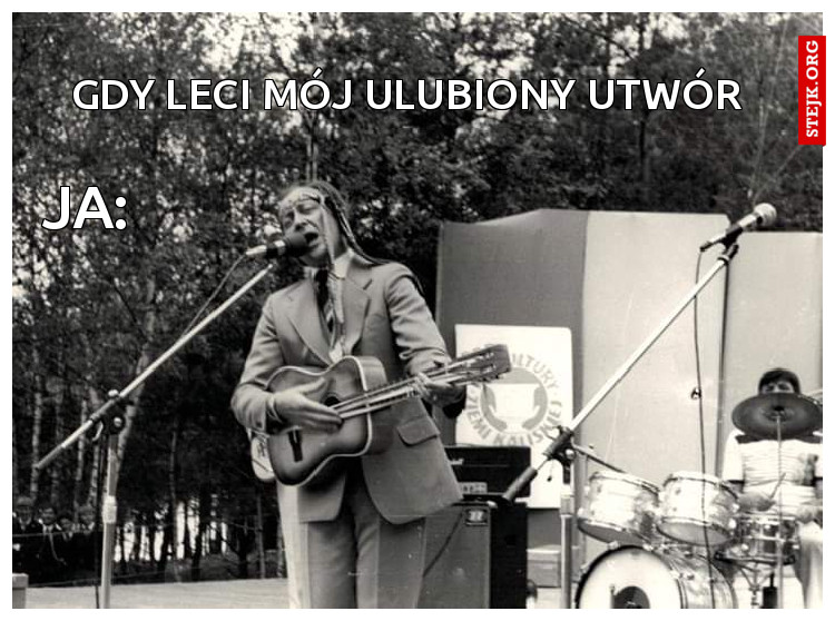 Gdy leci mój ulubiony utwór