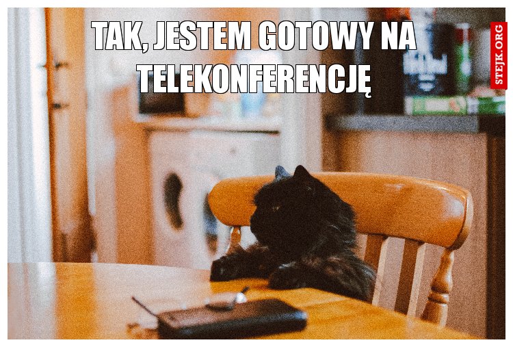 Tak, jestem gotowy na telekonferencję