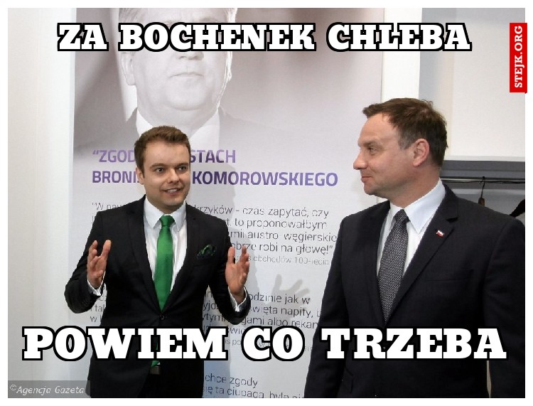 za bochenek chleba
