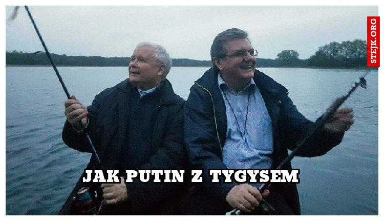 jak putin z tygysem