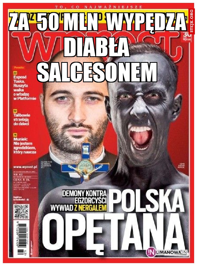 Za  50 mln  wypędza