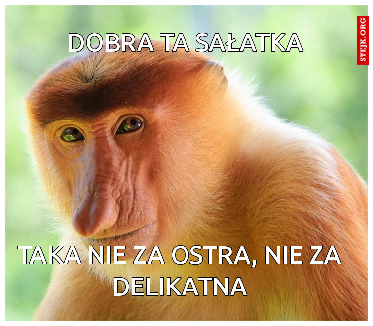 Dobra ta sałatka