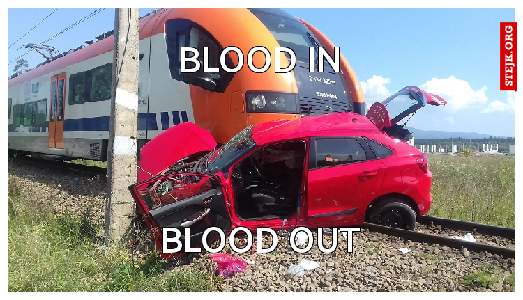 BLOOD IN