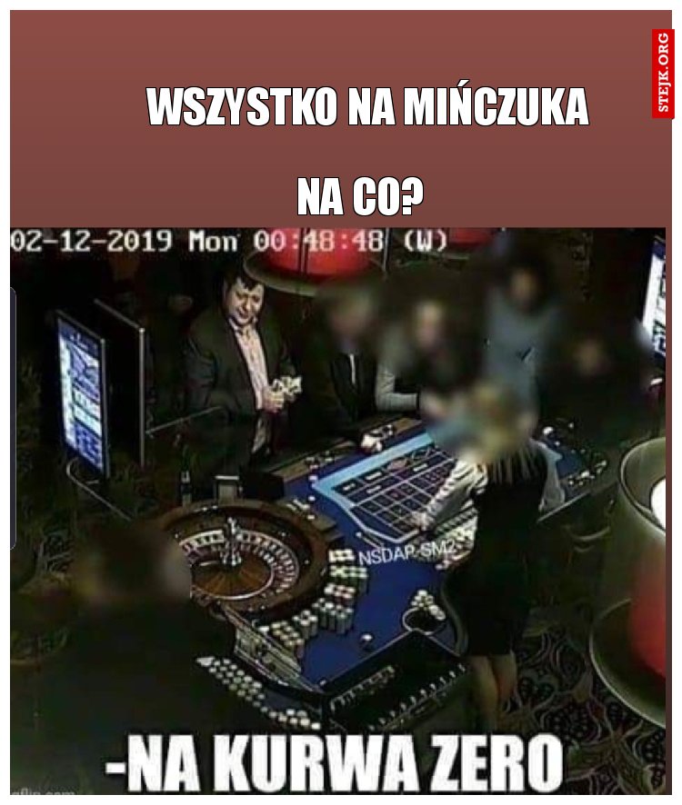 Wszystko na mińczuka
