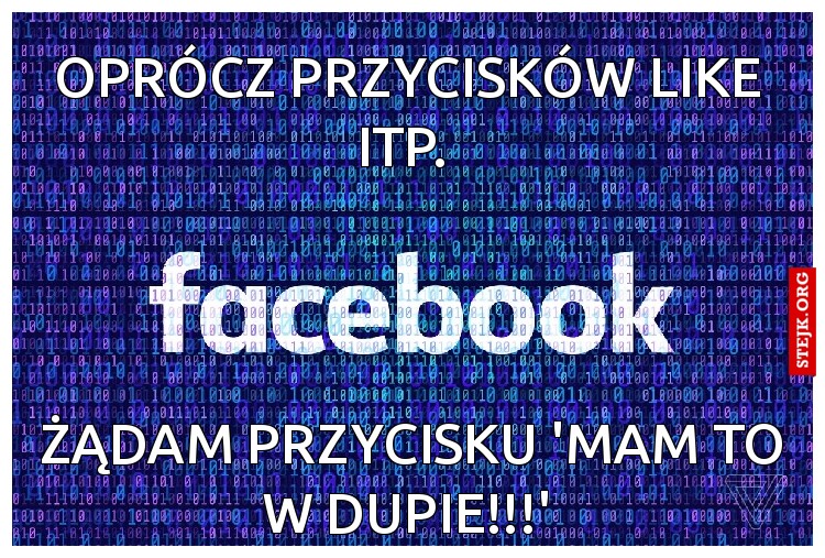 Oprócz przycisków like itp. 
