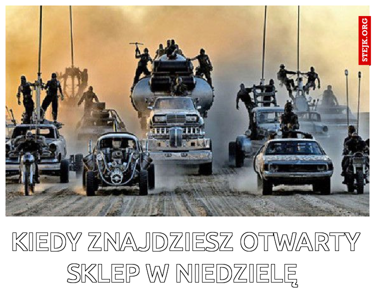 Kiedy znajdziesz otwarty sklep w niedzielę 