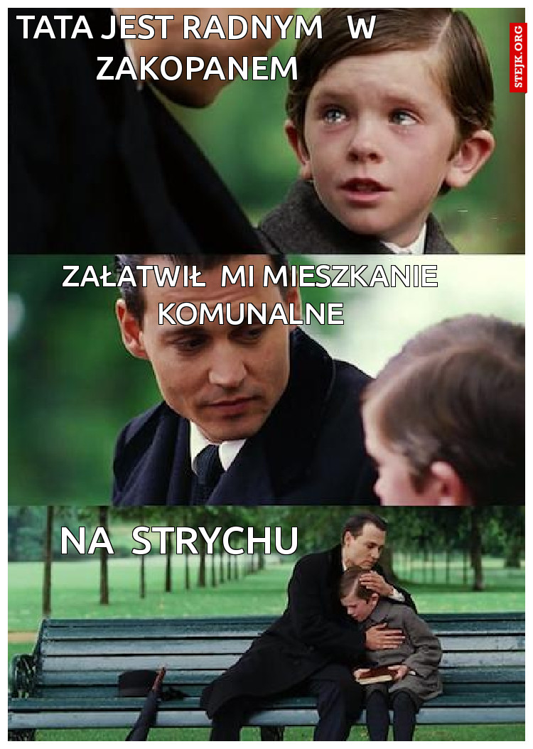tata jest radnym   w zakopanem