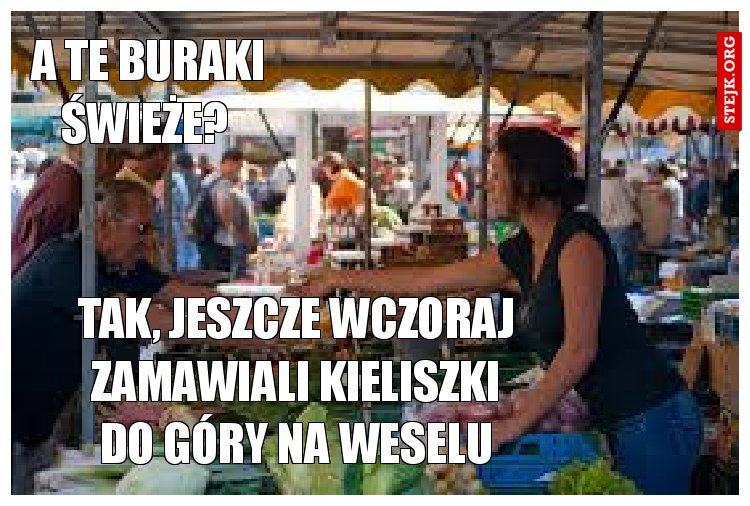 A TE BURAKI ŚWIEŻE? 