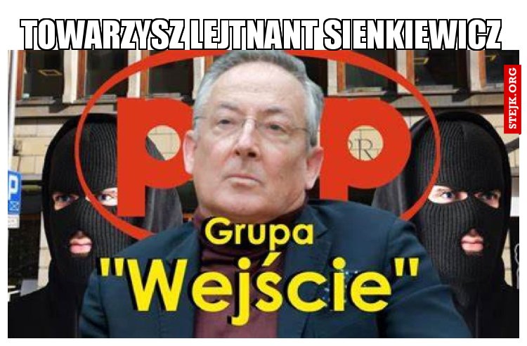 Towarzysz Lejtnant Sienkiewicz