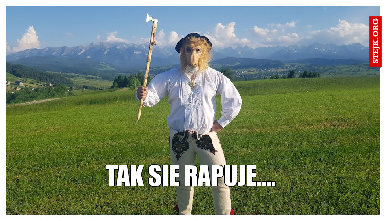 Tak sie rapuje....