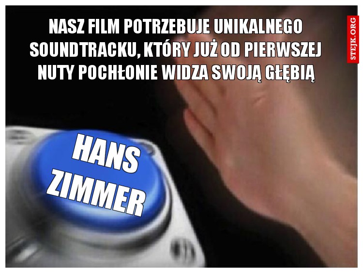 Nasz film potrzebuje unikalnego soundtracku, który już od pierwszej nuty pochłonie widza swoją głębią