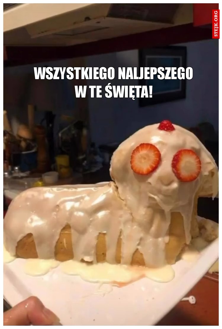 WSZYSTKIEGO NALJEPSZEGO W TE ŚWIĘTA!
