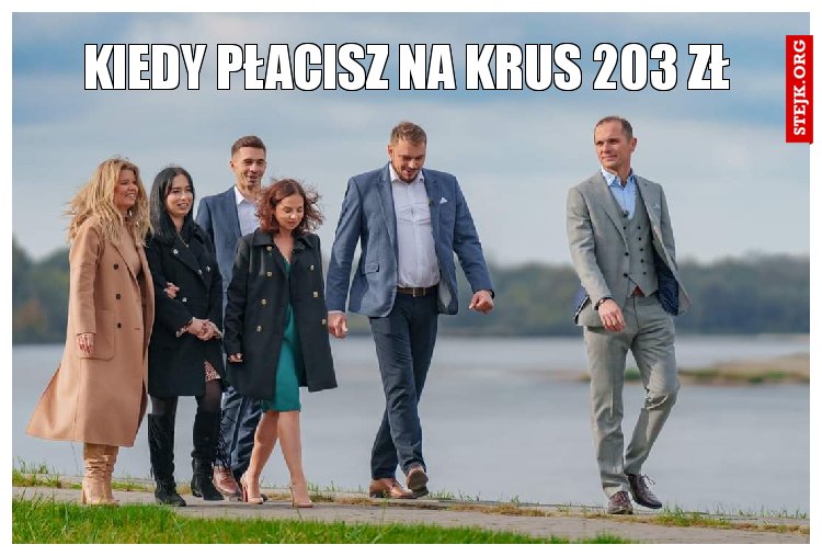 Kiedy płacisz na KRUS 203 zł