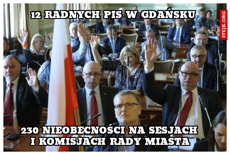 12 radnych pis w gdańsku