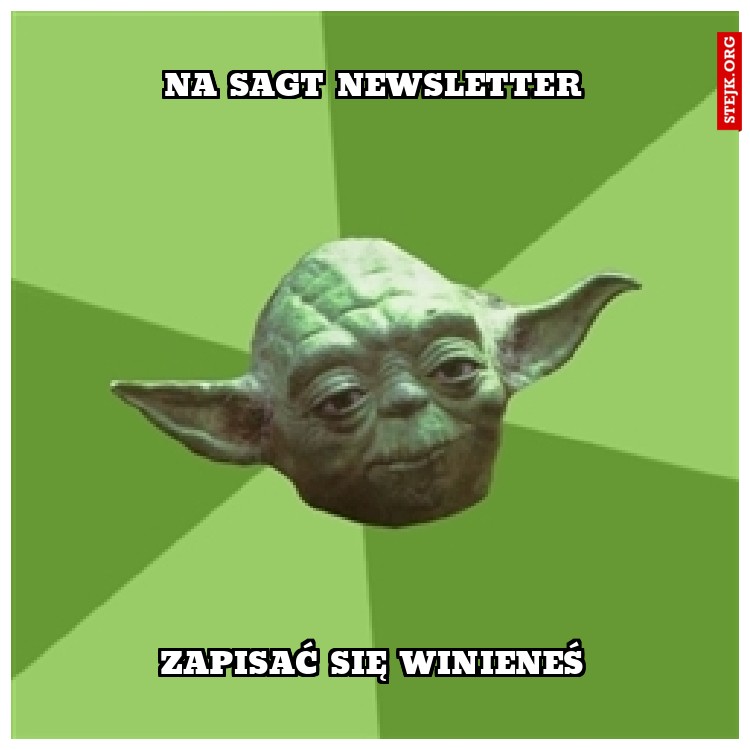 sagt newsletter