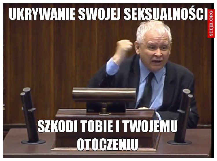 UKRYWANIE SWOJEJ SEKSUALNOŚCI