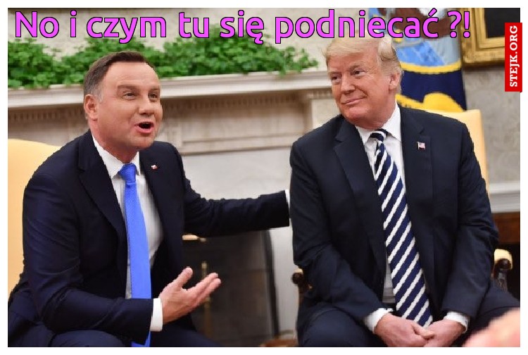 No i czym tu się podniecać ?!