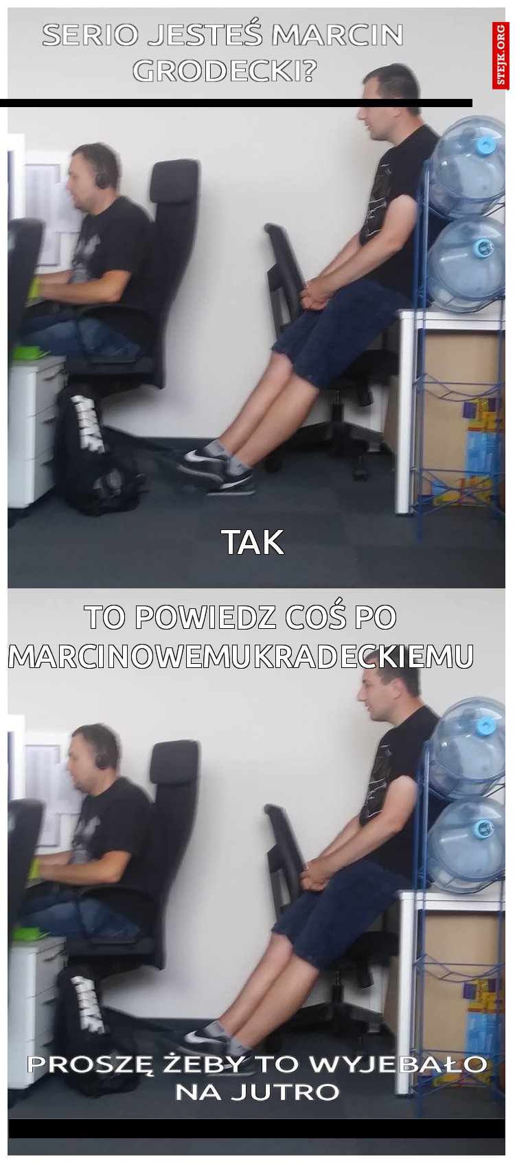 SERIO JESTEŚ MARCIN GRODECKI?