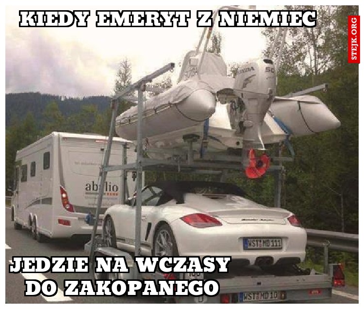 kiedy emeryt z niemiec