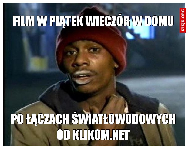 film w piątek wieczór w domu