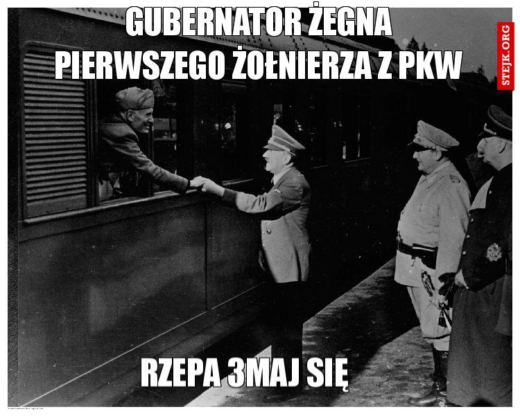 Gubernator żegna pierwszego żołnierza z PKW