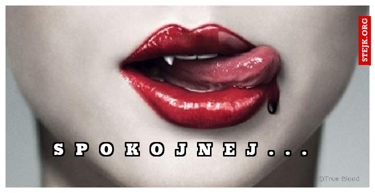 S  P  O  K  O  J  N  E  J  .  .  .  