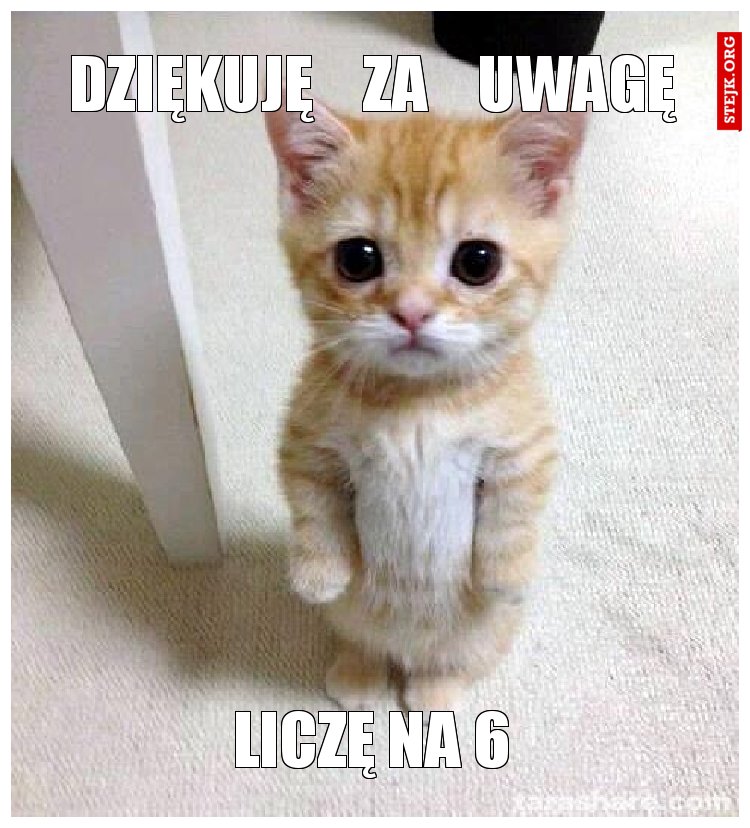 Dziękuję    za    uwagę