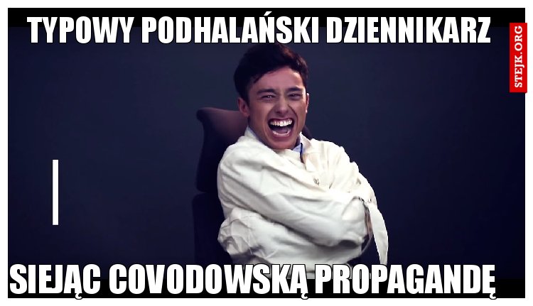 typowy podhalański dziennikarz