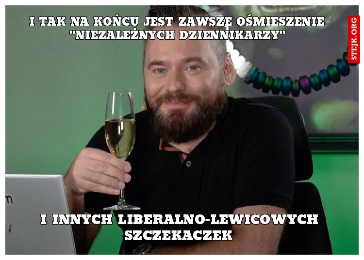 Ośmieszenie lewackich dziennikarzy