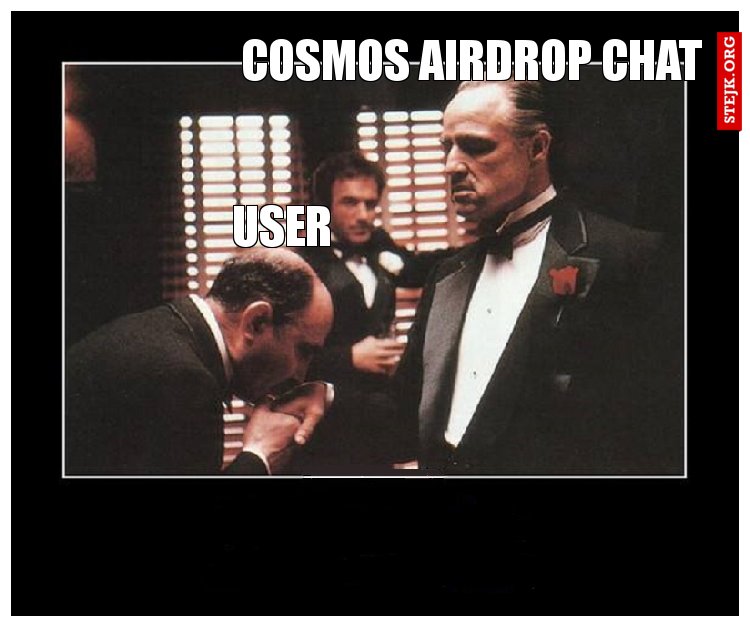 cosmos airdrop chat