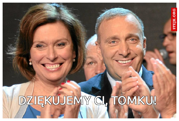Dziękujemy Ci, Tomku! 