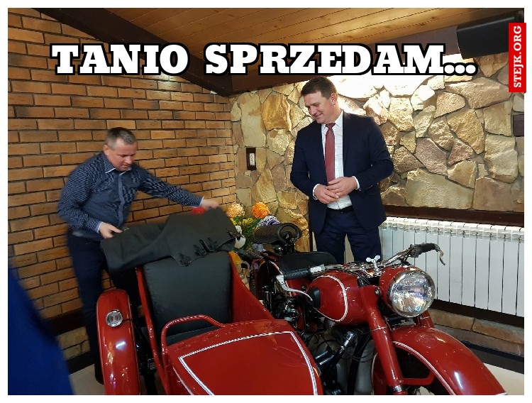 TANIO SPRZEDAM...